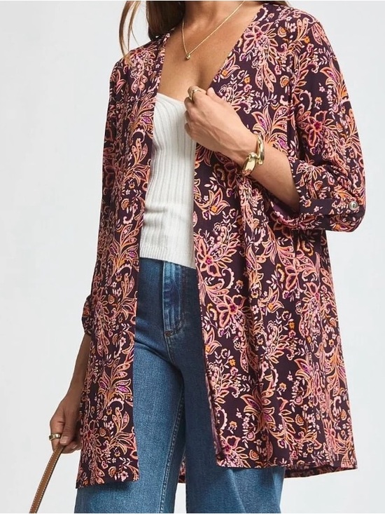 Dear Scarlett Sweaters - Dear Scarlett Lizzy Cardigan - Wine